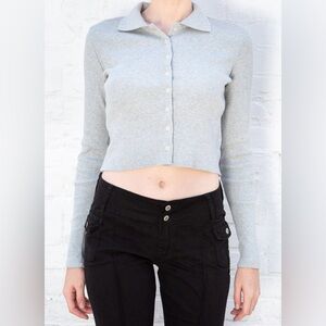 brandy melville caroline long sleeve cardigan
